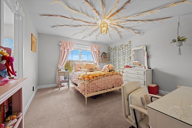 39W729 N Hathaway Ln, Geneva, IL 60134 - bedroom featuring baseboards and light carpet