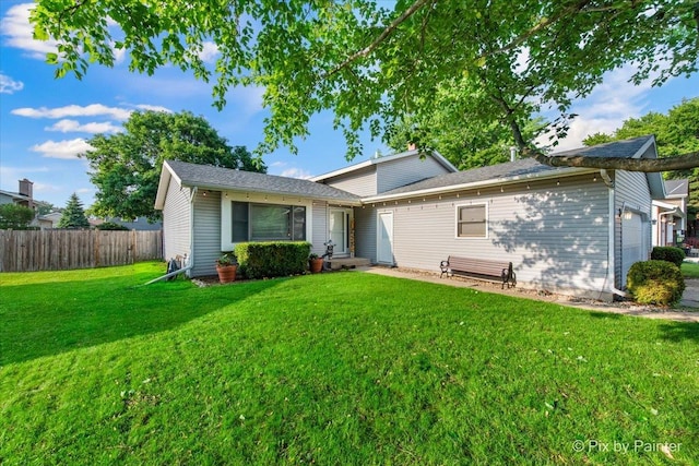 5214 Abbey Dr, Mchenry, IL 60050 - view of front of home with a garage