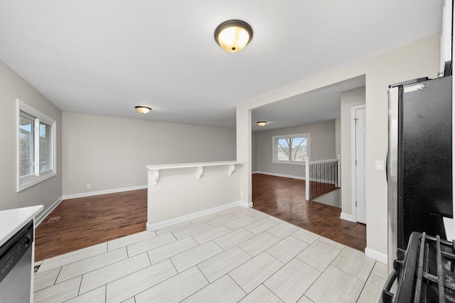 511 Freeman Ave, Streamwood, IL 60107 - interior space featuring light wood finished floors and baseboards