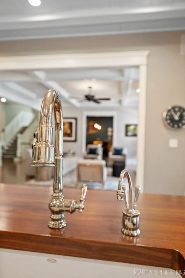 7S361 Arbor Dr, Naperville, IL 60540 - interior details with a ceiling fan