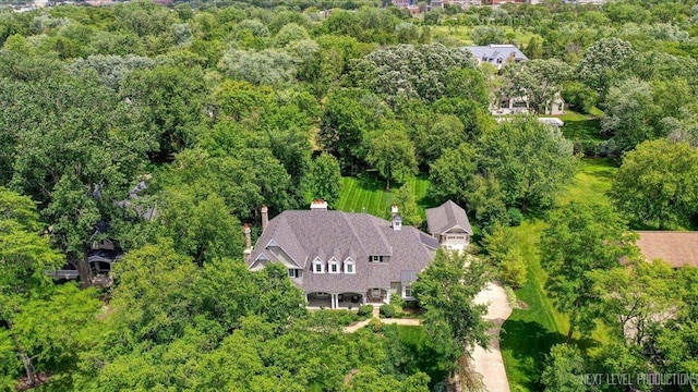 7S361 Arbor Dr, Naperville, IL 60540 - bird's eye view featuring a forest view