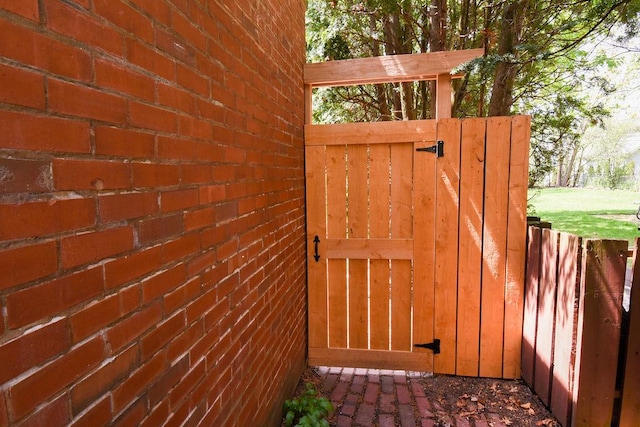 view of gate