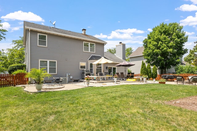 1267 Churchill Rd, Bartlett, IL 60103 - rear view of house featuring a patio