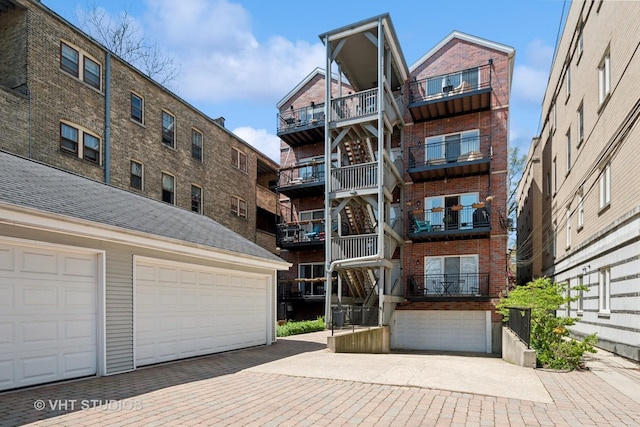 1935 Sherman Ave Unit 2N, Evanston, IL 60201 - view of apartment building / complex with a garage
