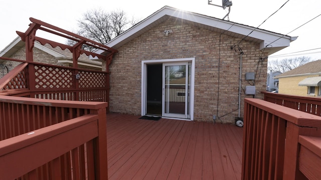 view of deck