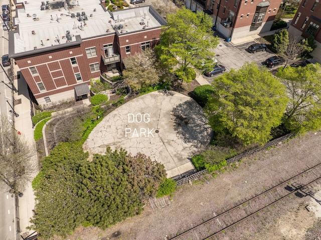 drone / aerial view