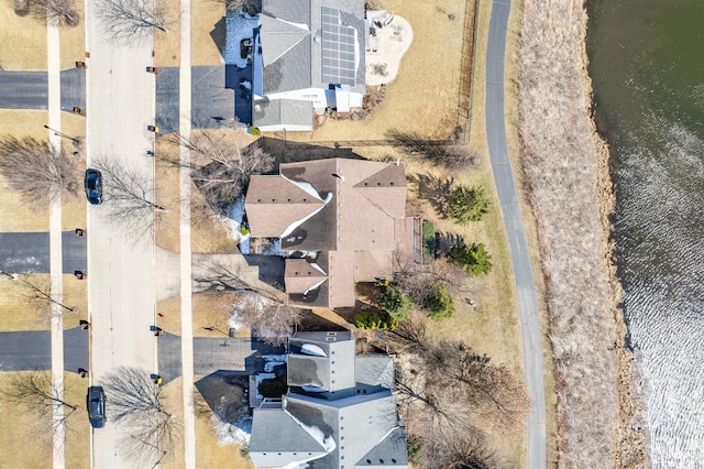 11253 Victoria Ln, Huntley, IL 60142 - birds eye view of property with a water view