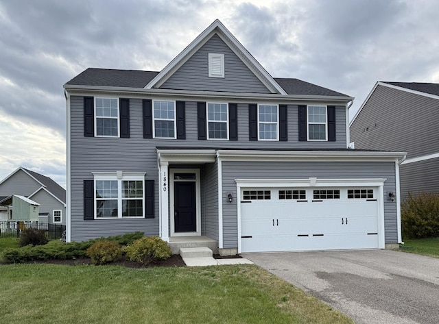 1840 Tall Oaks Dr, Antioch, IL 60002 - view of front of property with driveway and an attached garage