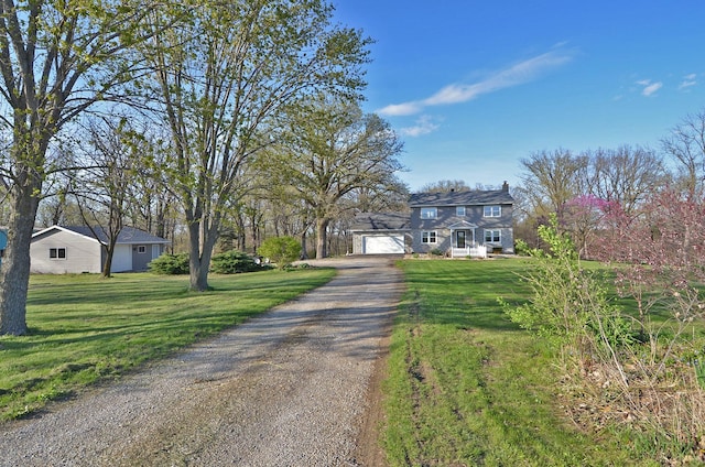 view of street with driveway