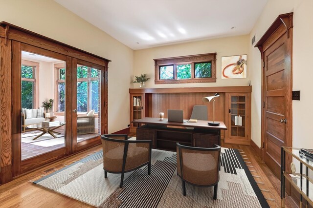 4019 Howard Ave, Western Springs, IL 60558 - office space with wood finished floors, healthy amount of natural light, and baseboards