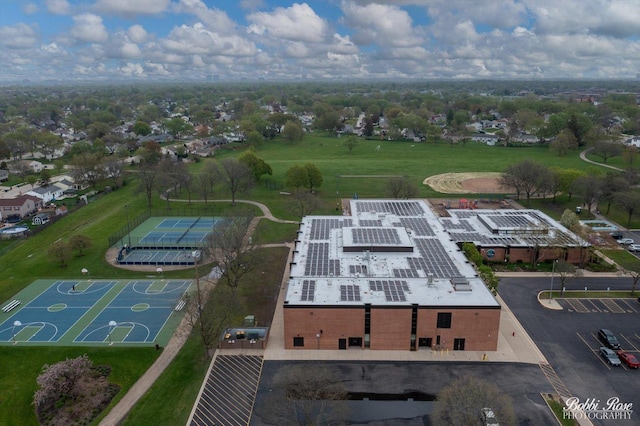 bird's eye view