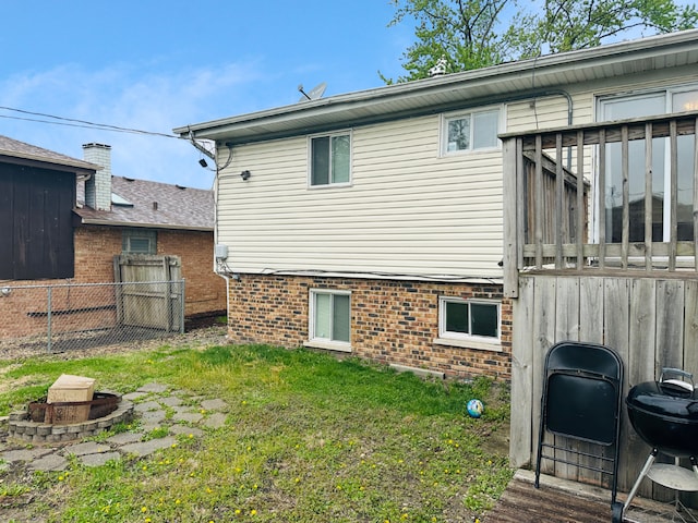 3729 W 121st St, Alsip, IL 60803 - view of property exterior with fence