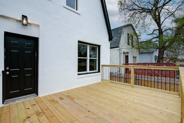 9221 S Lowe Ave, Chicago, IL 60620 - view of wooden deck