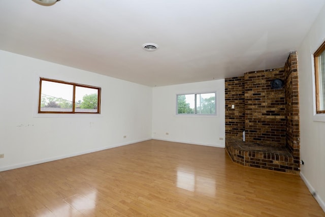 18557 W Country Ln, Grayslake, IL 60030 - empty room featuring light wood-style floors and baseboards