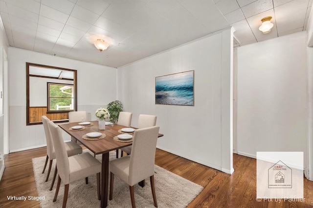 502 Everett Ave, Crystal Lake, IL 60014 - dining room with wood finished floors and baseboards