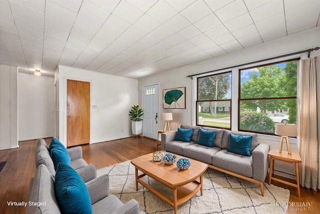502 Everett Ave, Crystal Lake, IL 60014 - living room featuring plenty of natural light and wood finished floors
