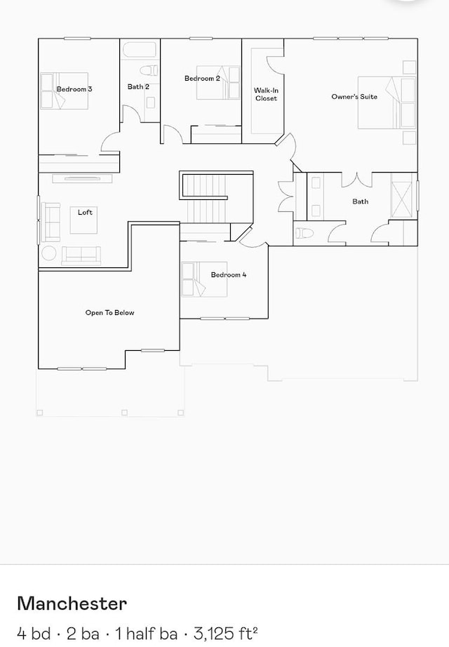 1852 Chandolin Ln, Elgin, IL 60124 - floor plan