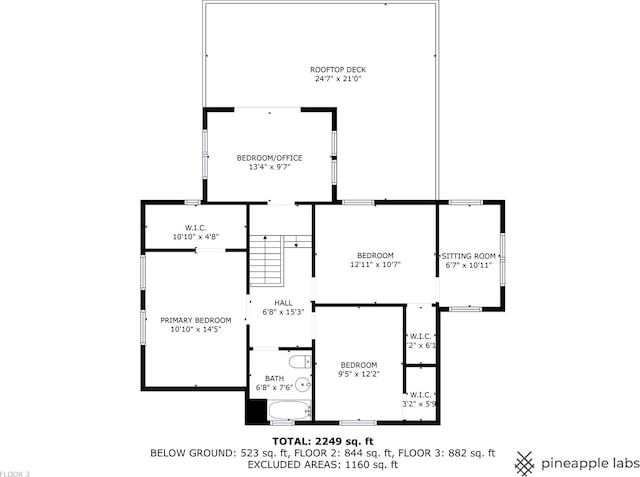view of layout