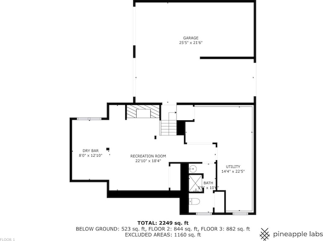 view of layout