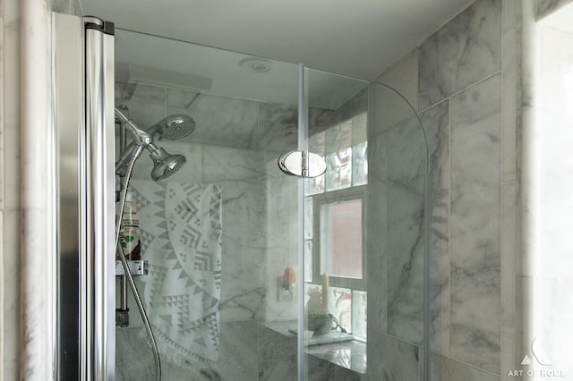 full bath featuring a stall shower