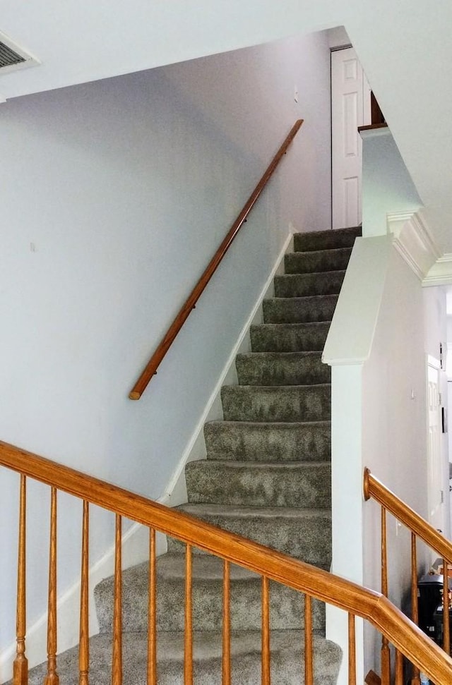 1373 Grayshire Ct, Elgin, IL 60120 - stairs featuring visible vents