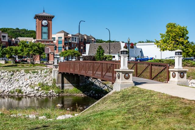 surrounding community featuring a water view