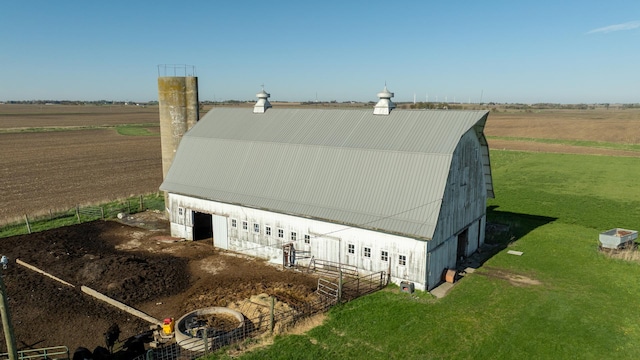 13459 N Tower Rd N, Lee, IL 60530 - view of barn with a rural view and a lawn