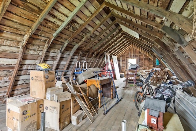 13459 N Tower Rd N, Lee, IL 60530 - view of unfinished attic