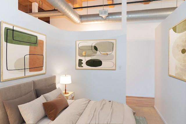 1250 W Van Buren St Unit 203, Chicago, IL 60607 - carpeted bedroom with baseboards