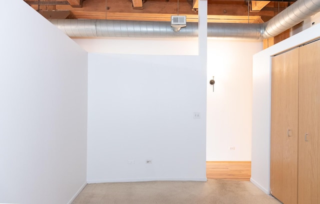 1250 W Van Buren St Unit 202, Chicago, IL 60607 - below grade area with carpet and baseboards
