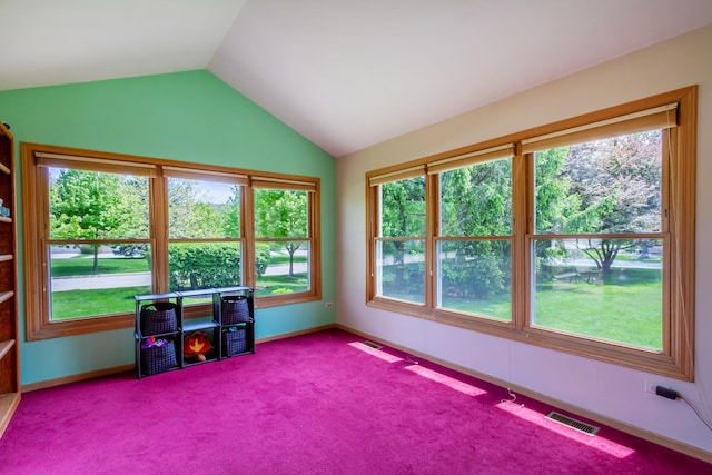 534 Philip Dr, Bartlett, IL 60103 - sunroom featuring lofted ceiling and plenty of natural light