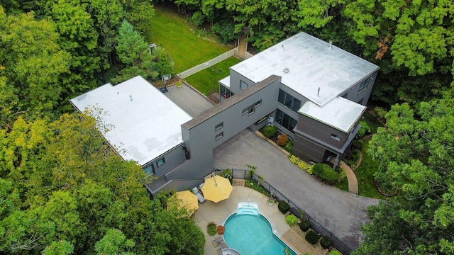 bird's eye view