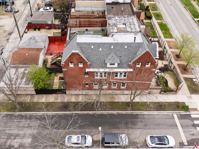 drone / aerial view