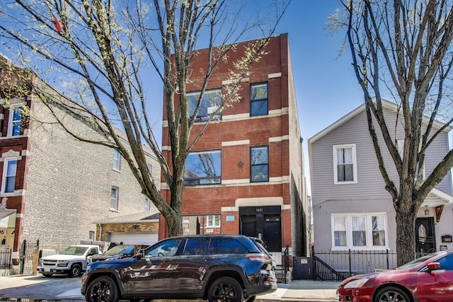 1811 W 17th St Unit 201, Chicago, IL 60608 - view of front of home featuring brick siding