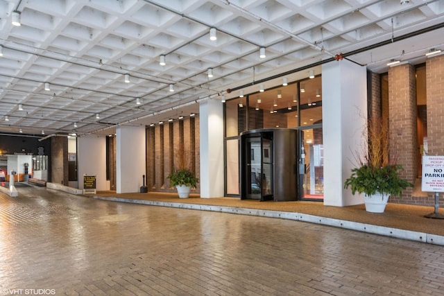 view of community lobby