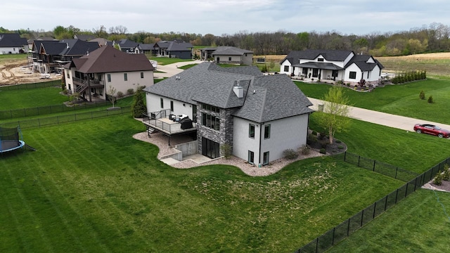 4432 Bryant Dr, Quincy, IL 62305 - bird's eye view featuring a residential view