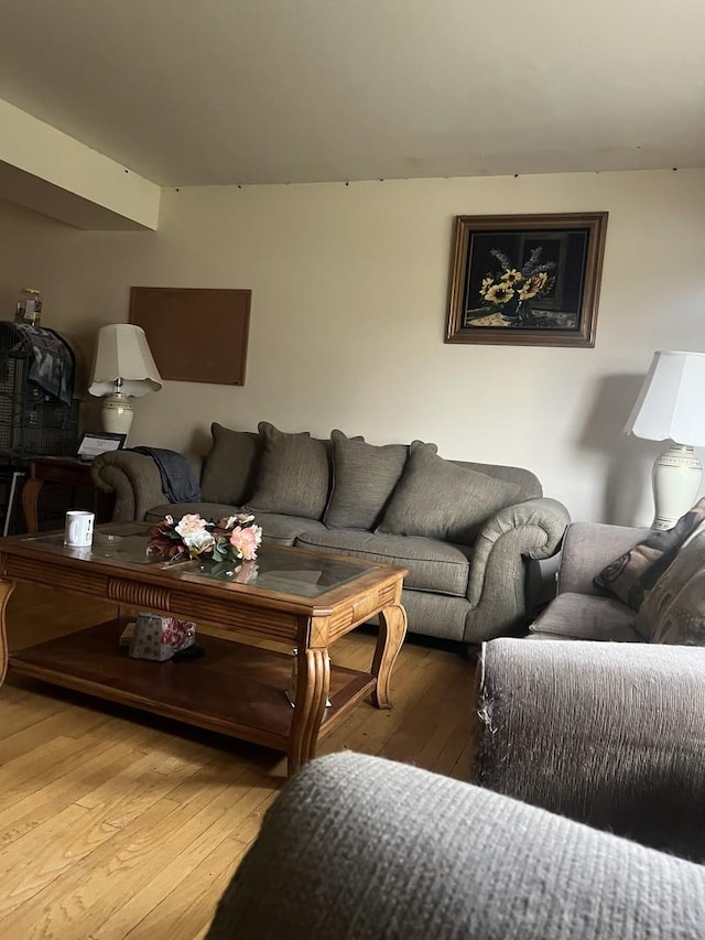 410 Gettysburg St, Park Forest, IL 60466 - living room featuring hardwood / wood-style floors