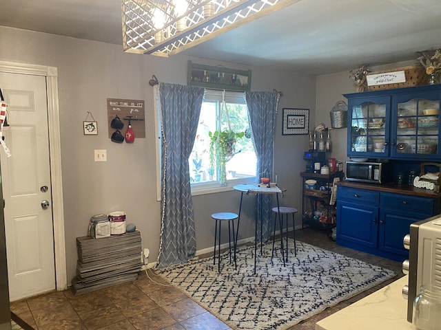view of dining space