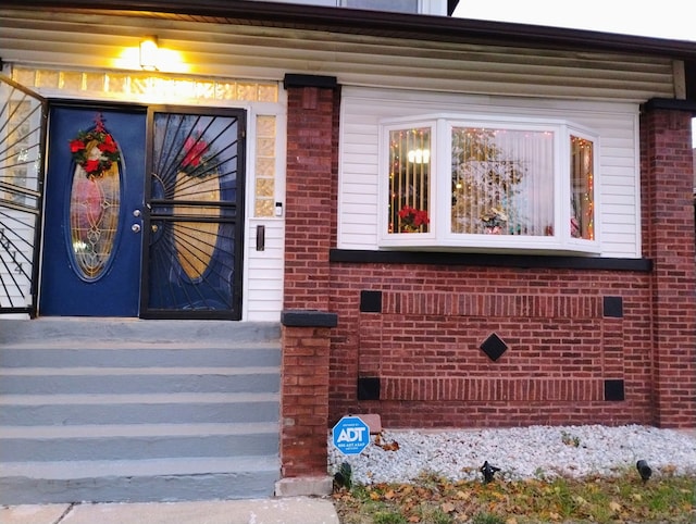 11414 S Wallace St, Chicago, IL 60628 - property entrance featuring brick siding