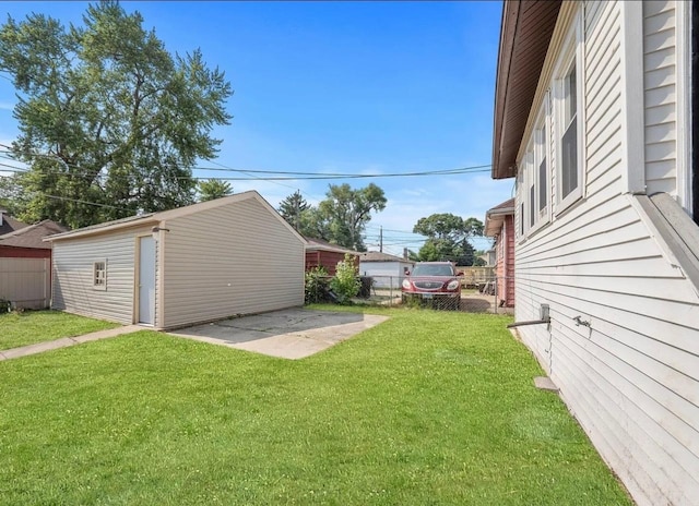 11414 S Wallace St, Chicago, IL 60628 - view of yard with an outdoor structure
