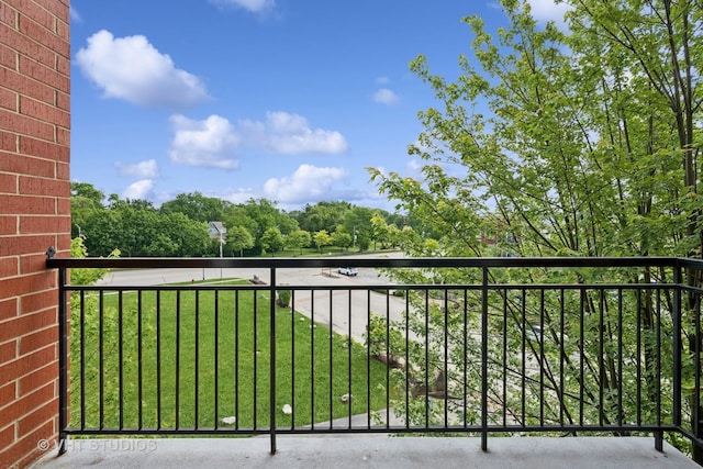 3501 Wellington Ct Unit 410, Rolling Meadows, IL 60008 - view of balcony
