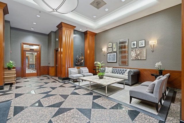 view of building lobby