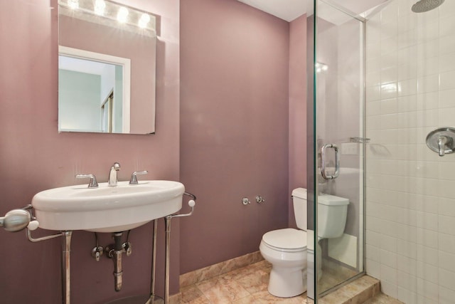1400 N La Salle St Unit 3N, Chicago, IL 60610 - full bathroom featuring a stall shower and toilet