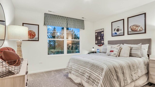 260 Snowdrop Ln, Elgin, IL 60124 - carpeted bedroom with visible vents and baseboards