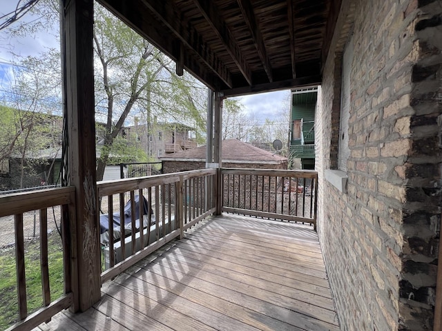 view of deck