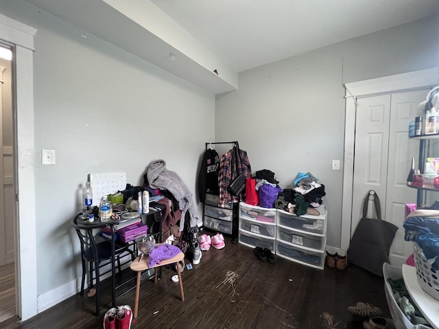 view of storage room