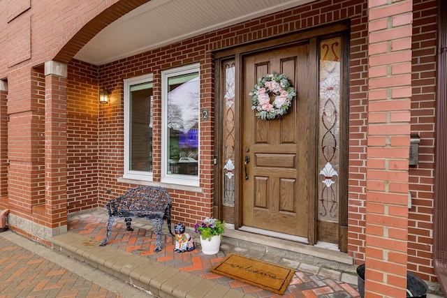 907 S Blvd Unit 2, Oak Park, IL 60302 - view of exterior entry with a porch and brick siding