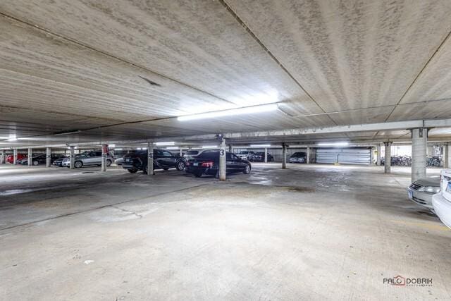 view of parking deck