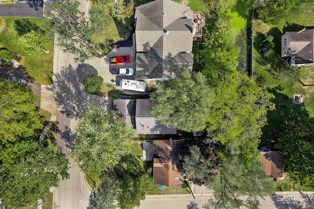 bird's eye view