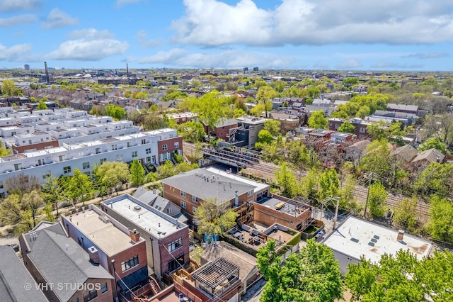 1754 W Wellington Ave Unit 1W, Chicago, IL 60657 - aerial perspective of suburban area